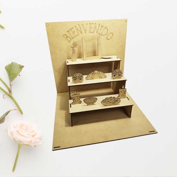 Altar de muertos de MDF mediano