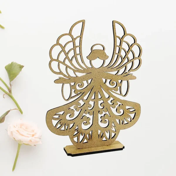 angel de madera mdf