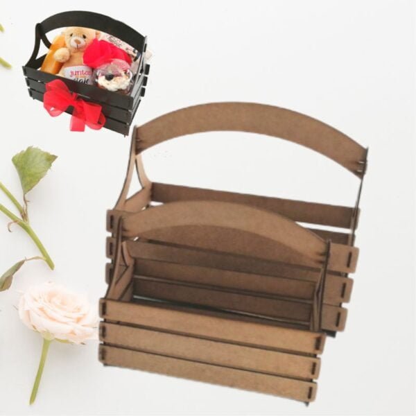 Caja de mdf para flores