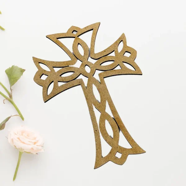 Cruz de MDF mod 008