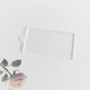 Llavero rectangular