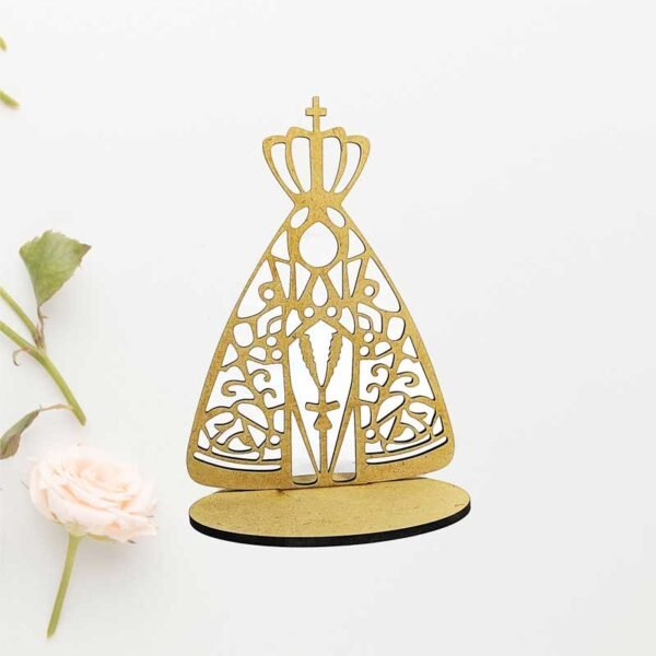 Virgen de mdf para recuerdo