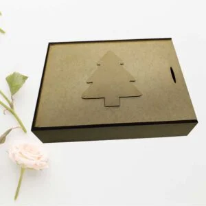 Caja con tapa deslizable