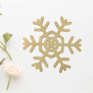 COPO DE NIEVE DE MDF