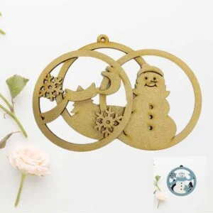 Esfera de navidad 3D